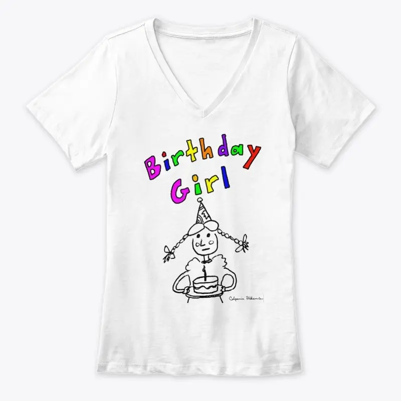 Birthday Girl: Original Illustration